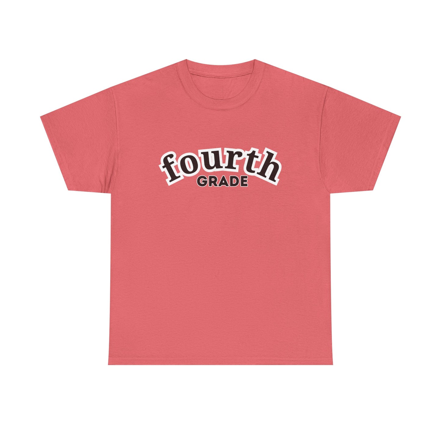 Teacher Tee - 4th Grade Teacher Unisex Heavy Cotton Tee
