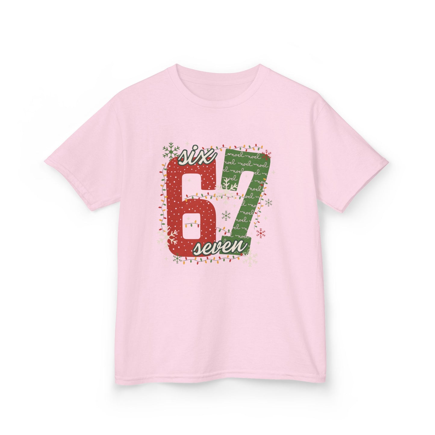 Kids '67' Christmas Number Graphic Tee — Youth- Christmas