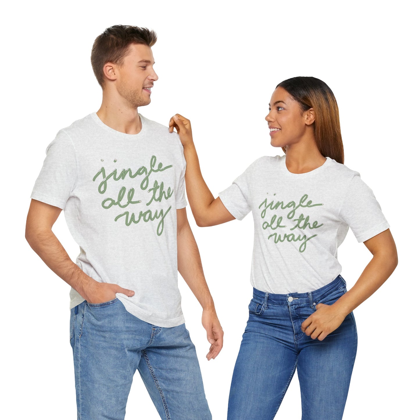 Jingle all the Way— Christmas Unisex T‑Shirt