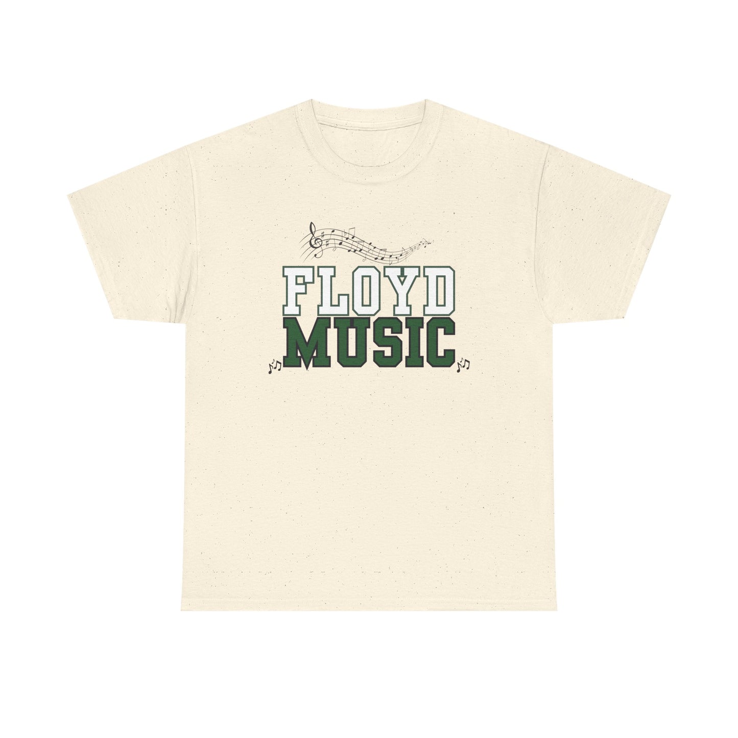 Danielsen- Floyd Music Heavy Cotton Tee - "Music is the Soundtrack of Your Life" Unisex T-Shirt- Personalized