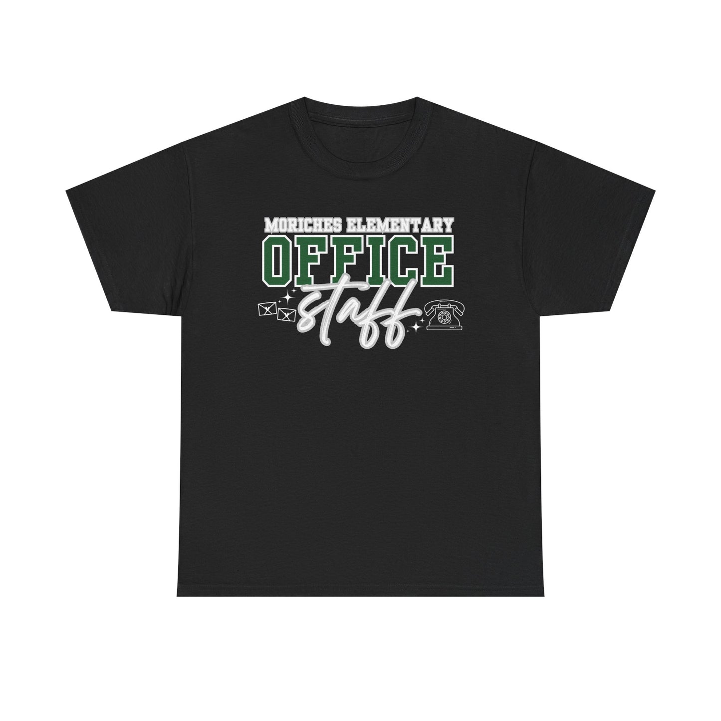 Moriches Office Staff Unisex Heavy Cotton Tee - Heart & Soul of Moriches Design