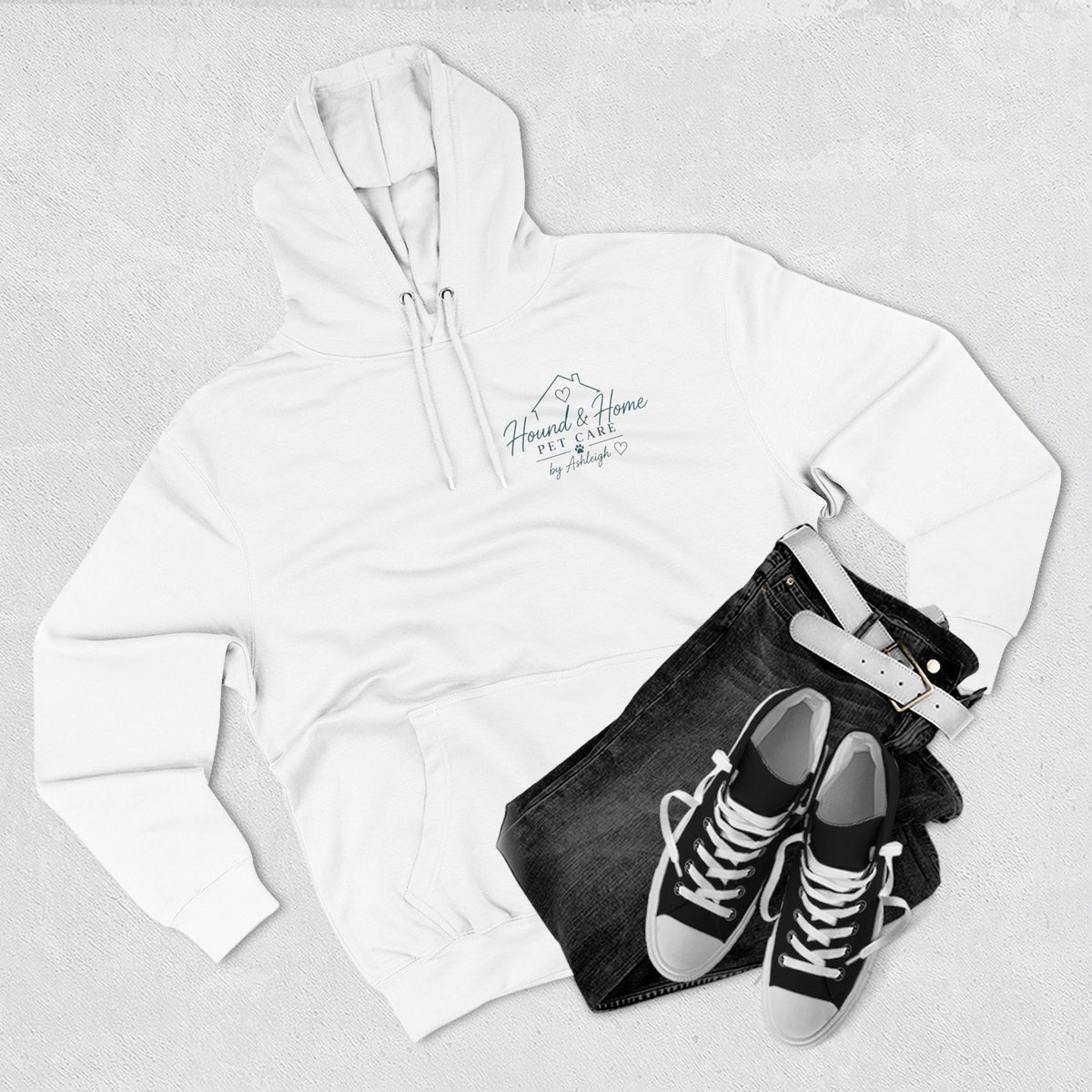 Ashleigh 2— "Hound and Home" Logo Personalized Pullover