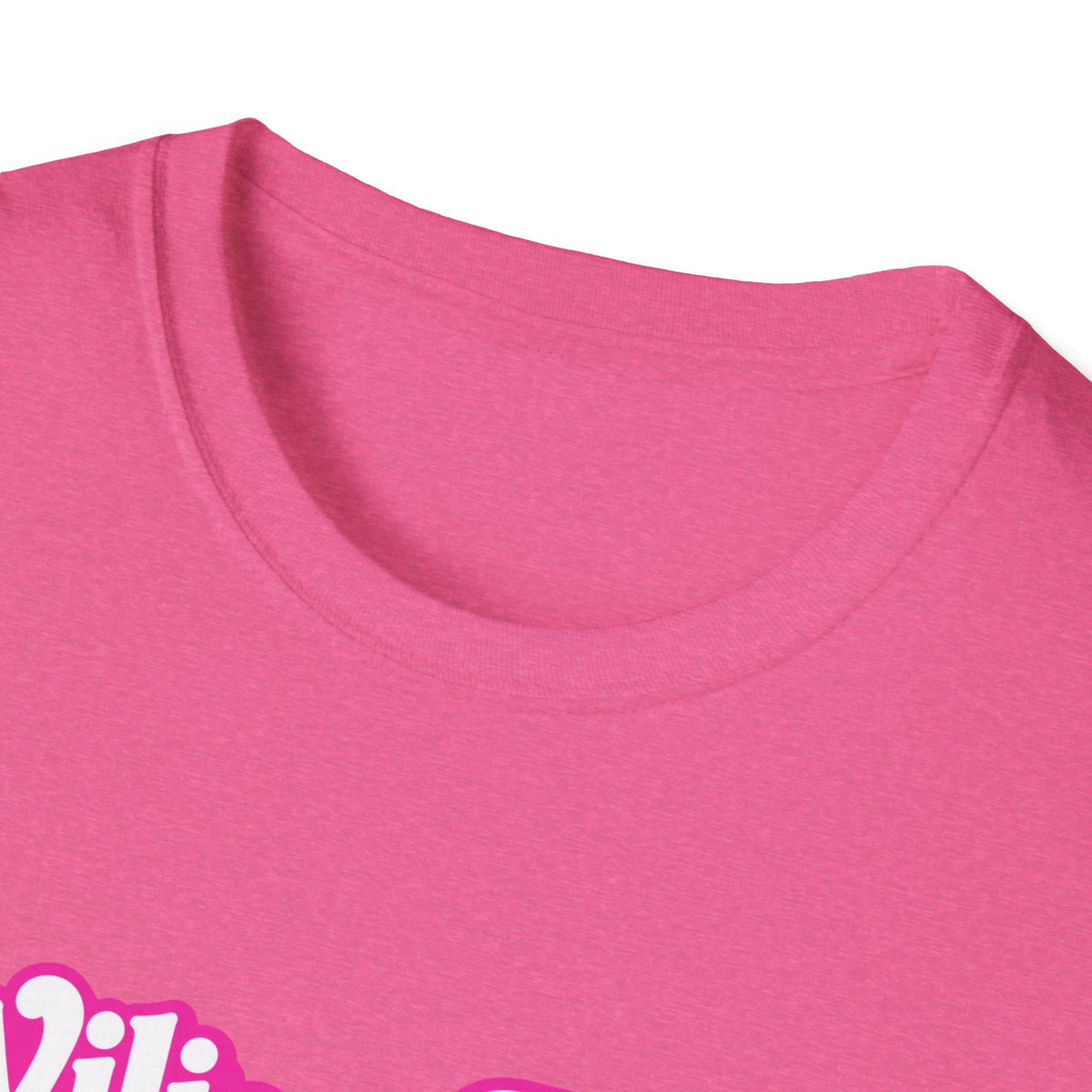 WFE Barbie-Breast Cancer Awareness Tee, Unisex Softstyle T-Shirt