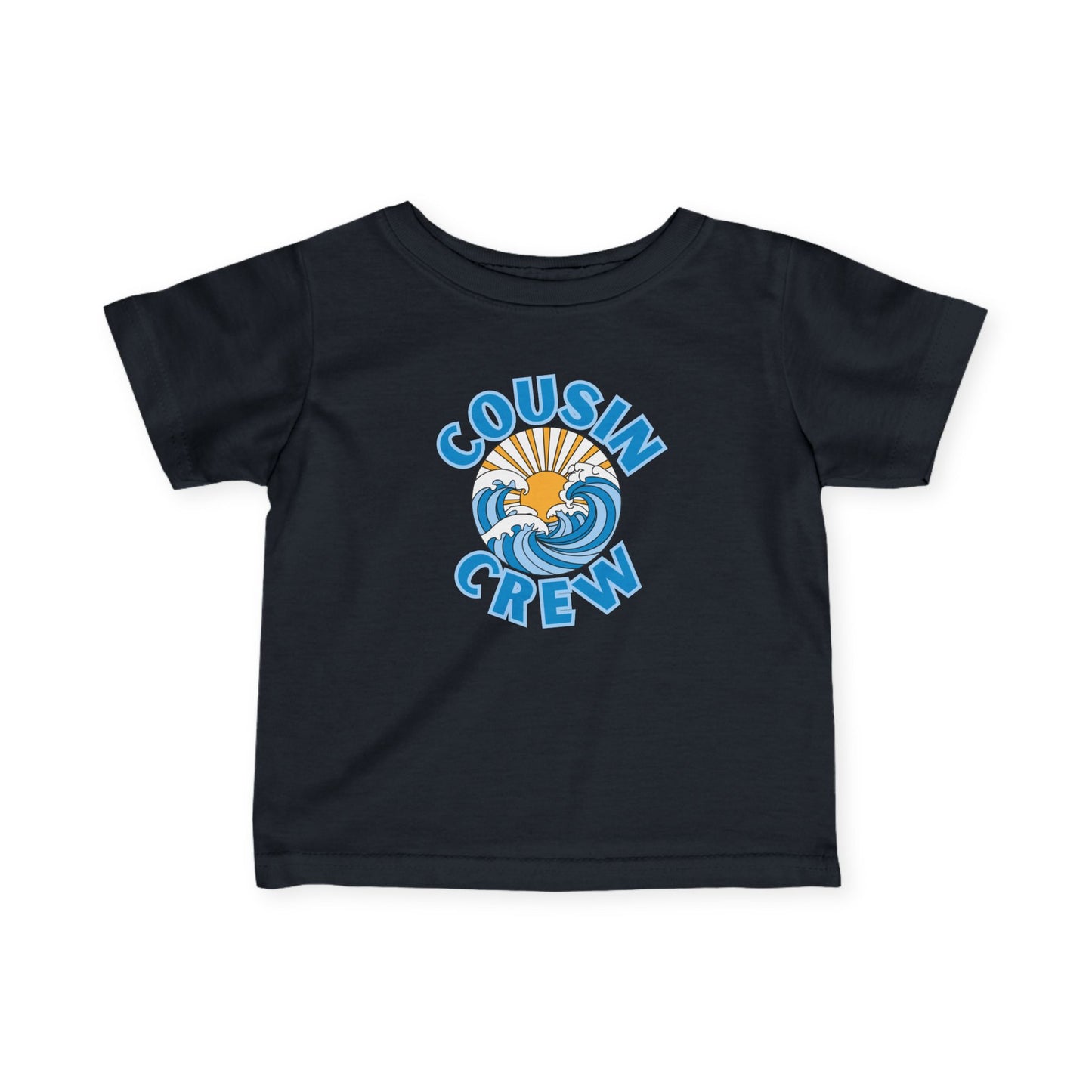 Cousin Crew Infant Tee, Cute Baby T-Shirt, Summer Vibes- Mini Collection
