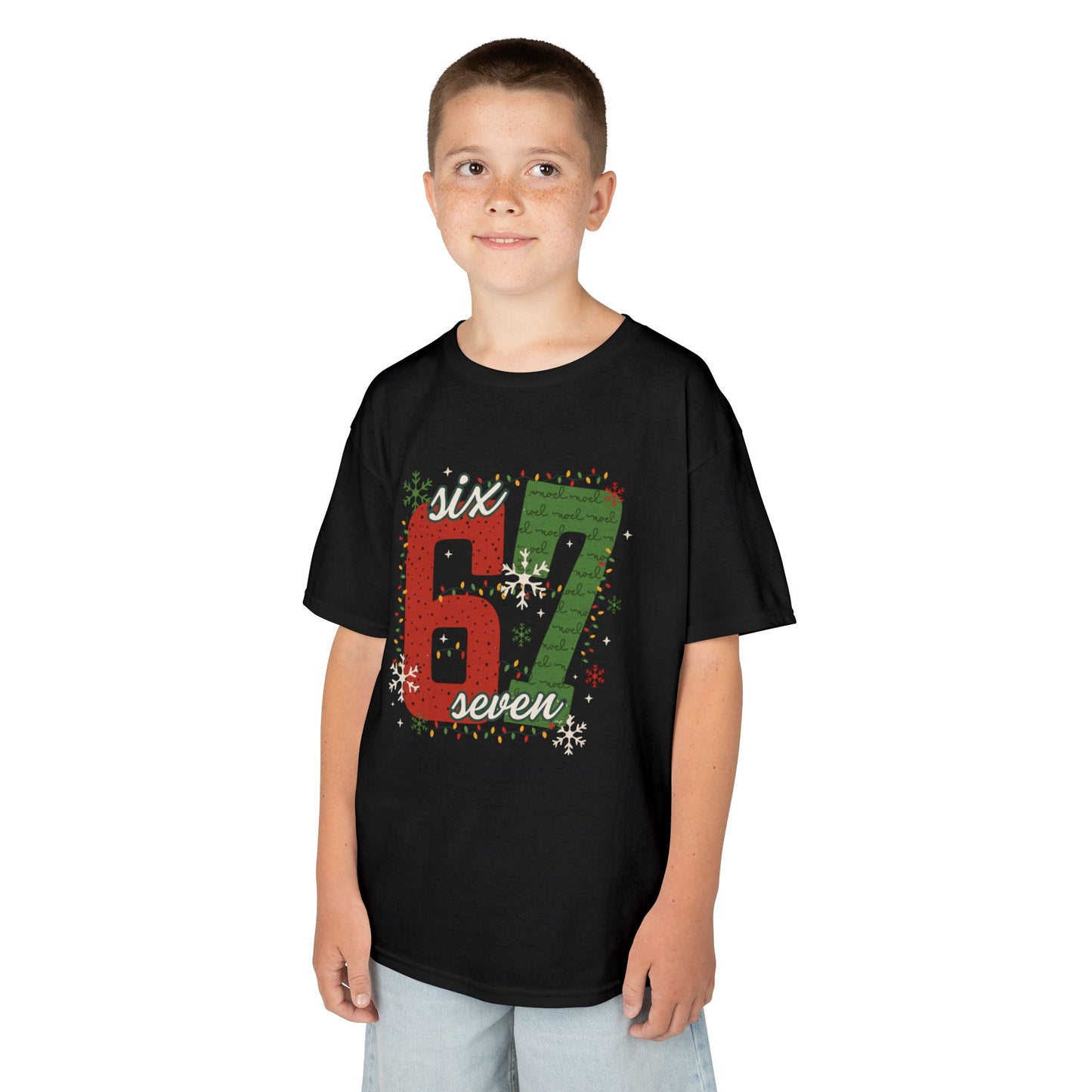 Kids '67' Christmas Number Graphic Tee — Youth- Christmas
