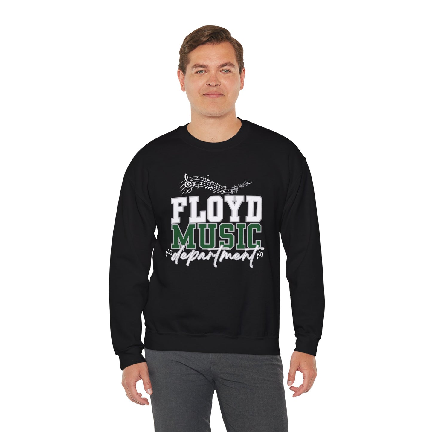 Floyd Music Department Crewneck Sweatshirt - Unisex Heavy Blend™ Floyd Strong