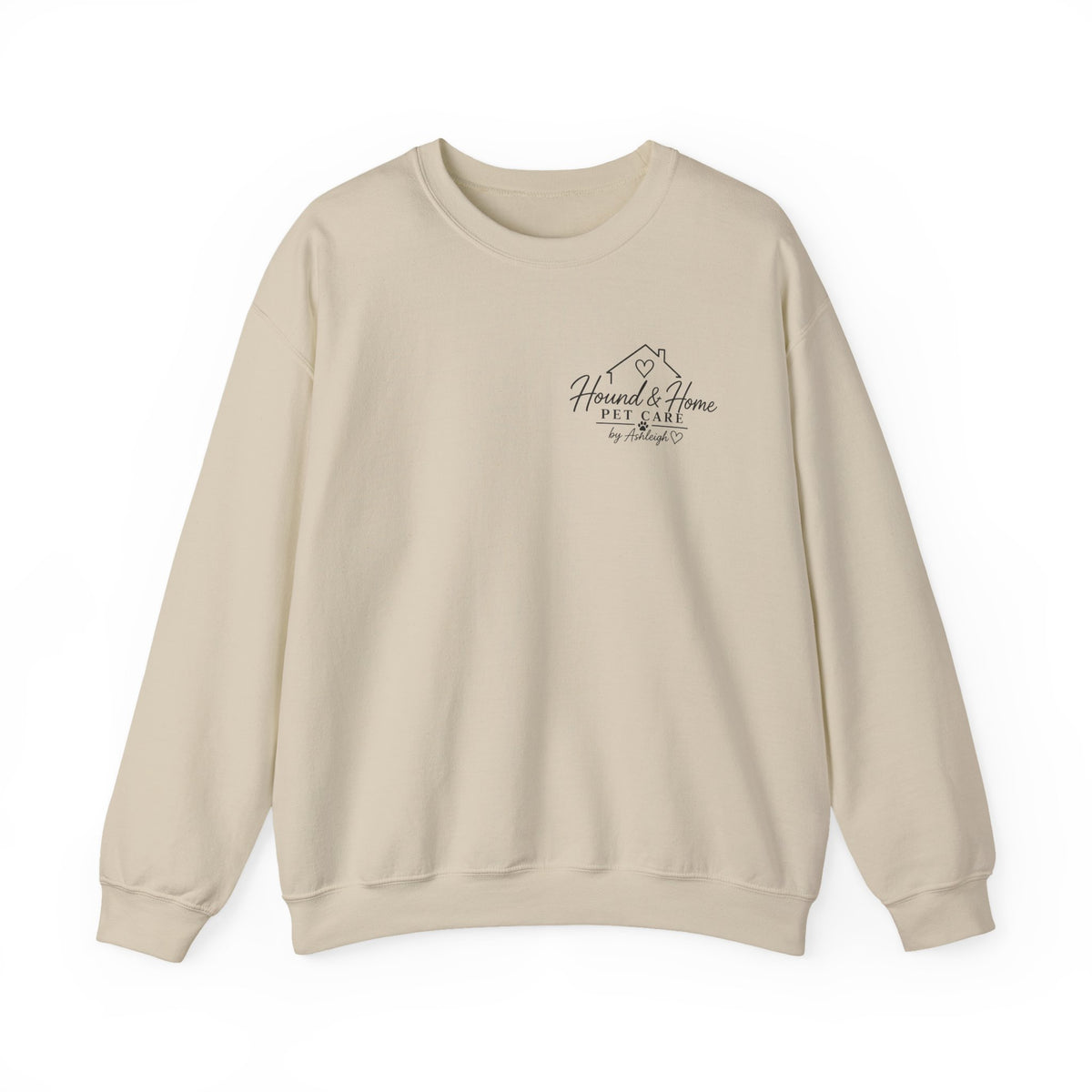 Hound + Home "Stay Pawsitive" —  Crewneck