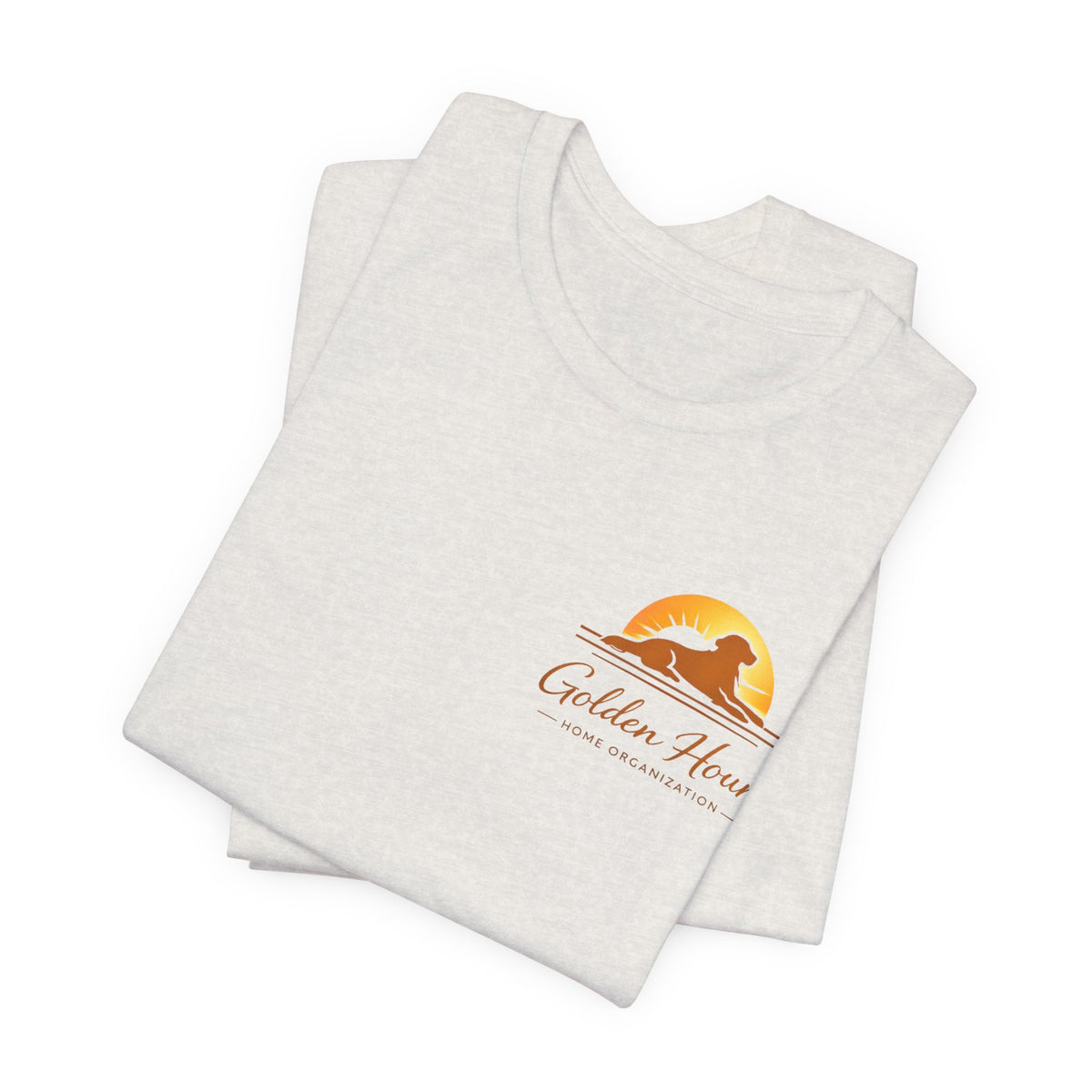 "Golden Hour Home Organization"Logo T-Shirt—  Personalized