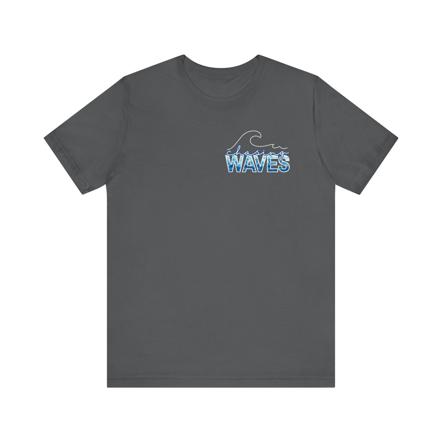 Chasing Waves -- Unisex Summer Shirt, Beachwear, Vacation Top, Summer Nights Apparel