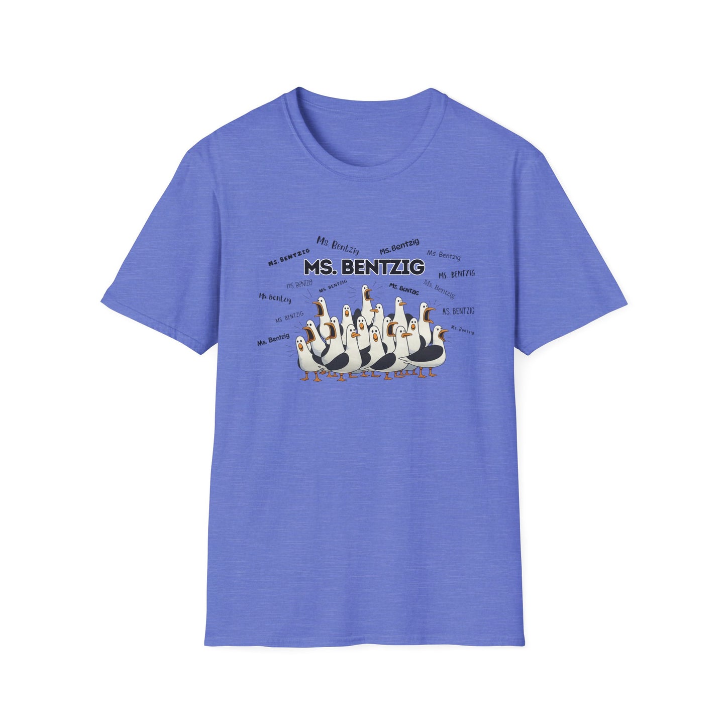 Ms. Bentzig - Seagull Crew Graphic T-Shirt — Personalized