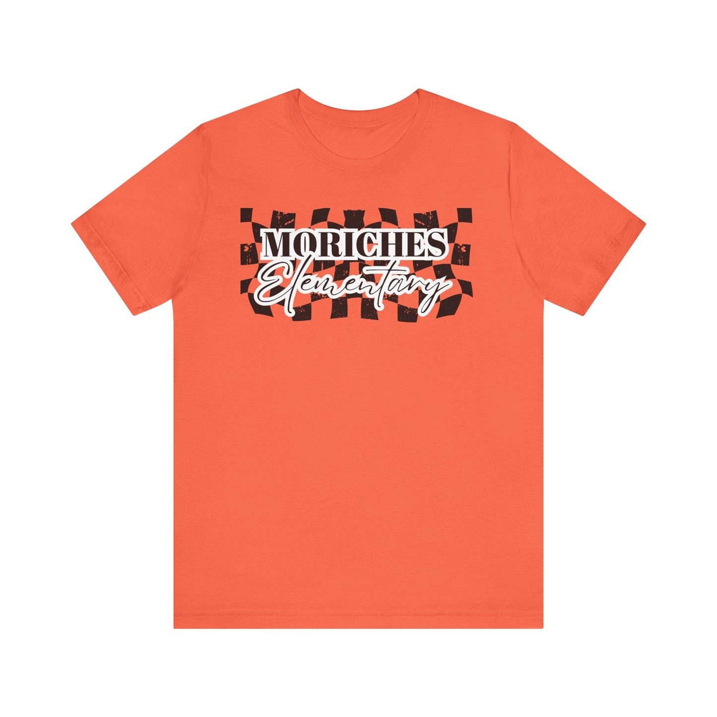 Moriches Checkered Logo Unisex Jersey Tee