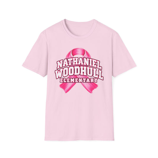 Woodhull-Breast Cancer Awareness Tee, Unisex Softstyle T-Shirt