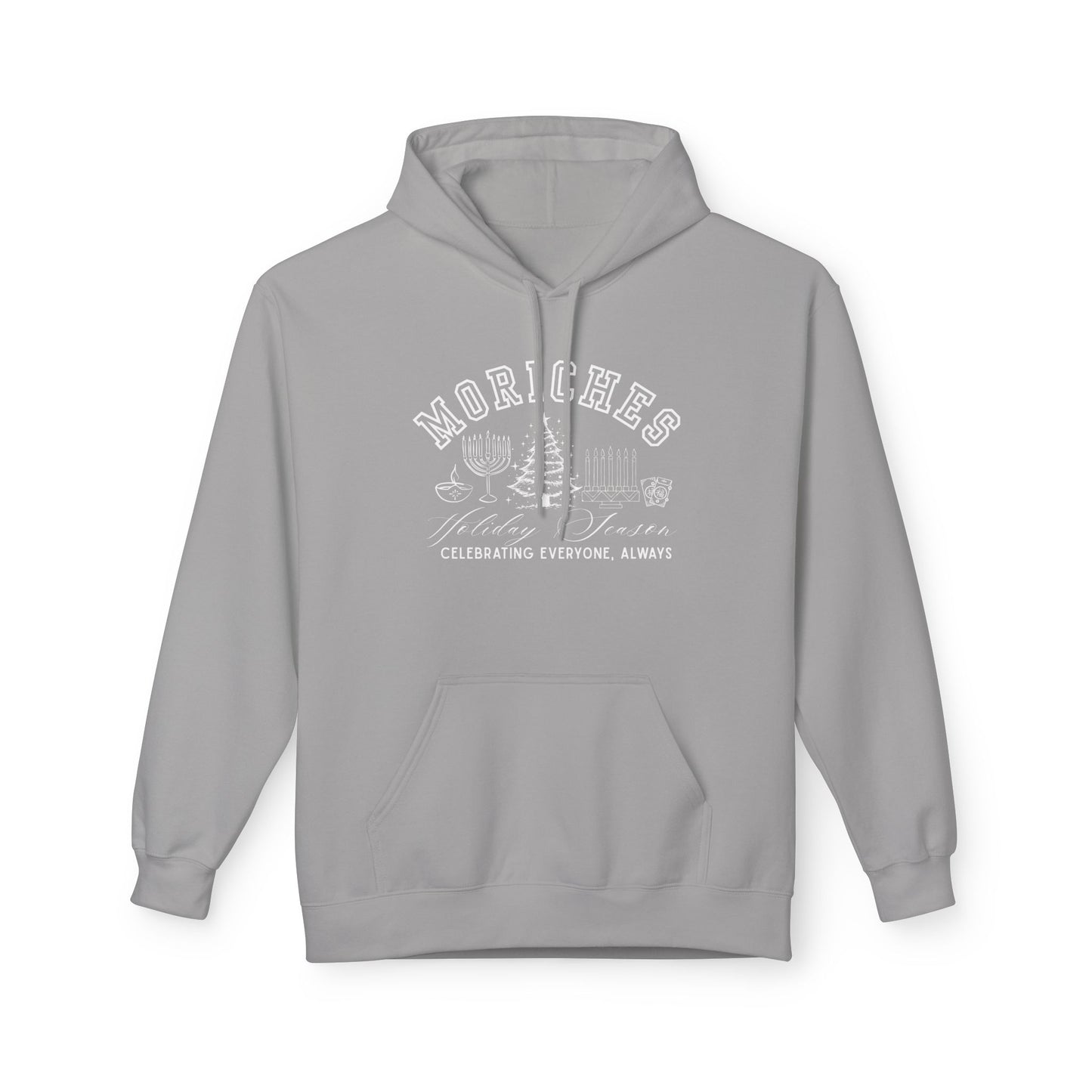 MORICHES Midweight Fleece Unisex Hoodie- Christmas