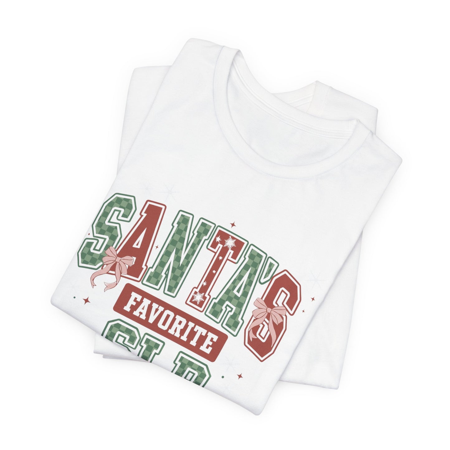 Santa's Favorite SLP — Christmas Unisex T‑Shirt
