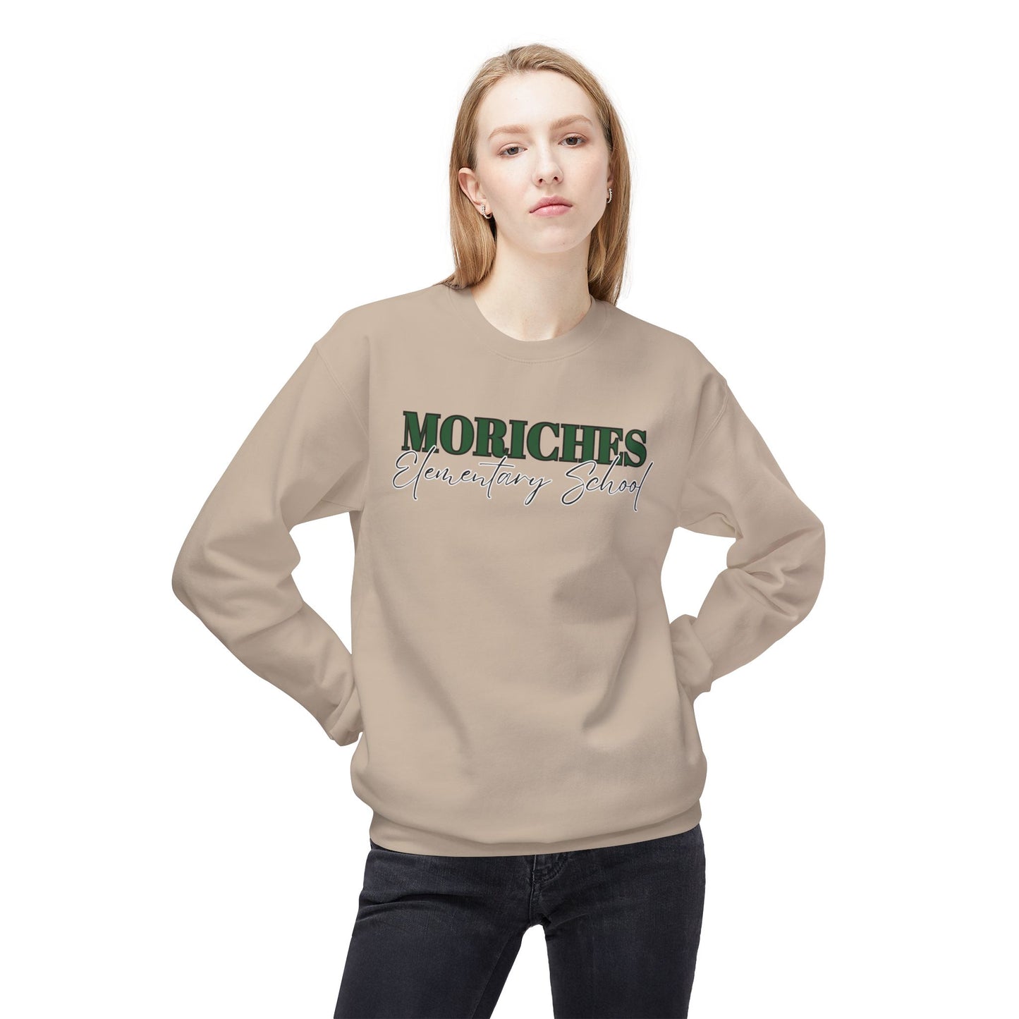 Moriches Elementary School Fleece Crewneck Sweatshirt - Floyd Strong Edition