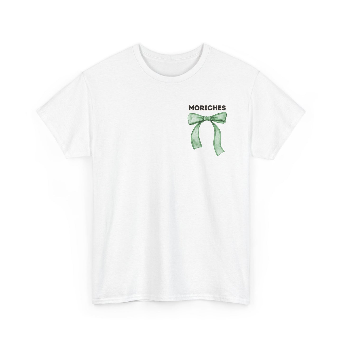 Moriches- Teaching Assistant and Bows- Unisex Heavy Cotton Tee with Bow Design