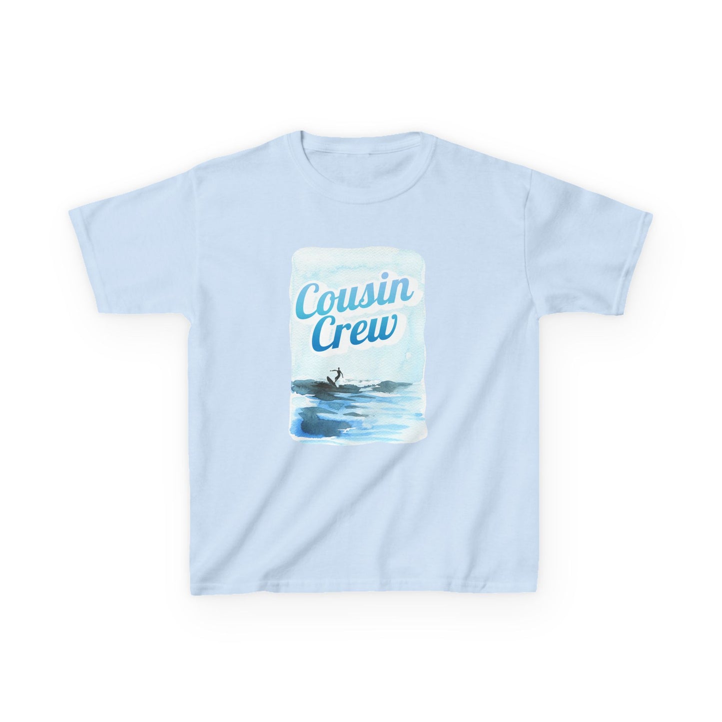 Cool Cousin Crew Kids Tee - Summer Fun, Family Gatherings, Beach Days, Mini Collection