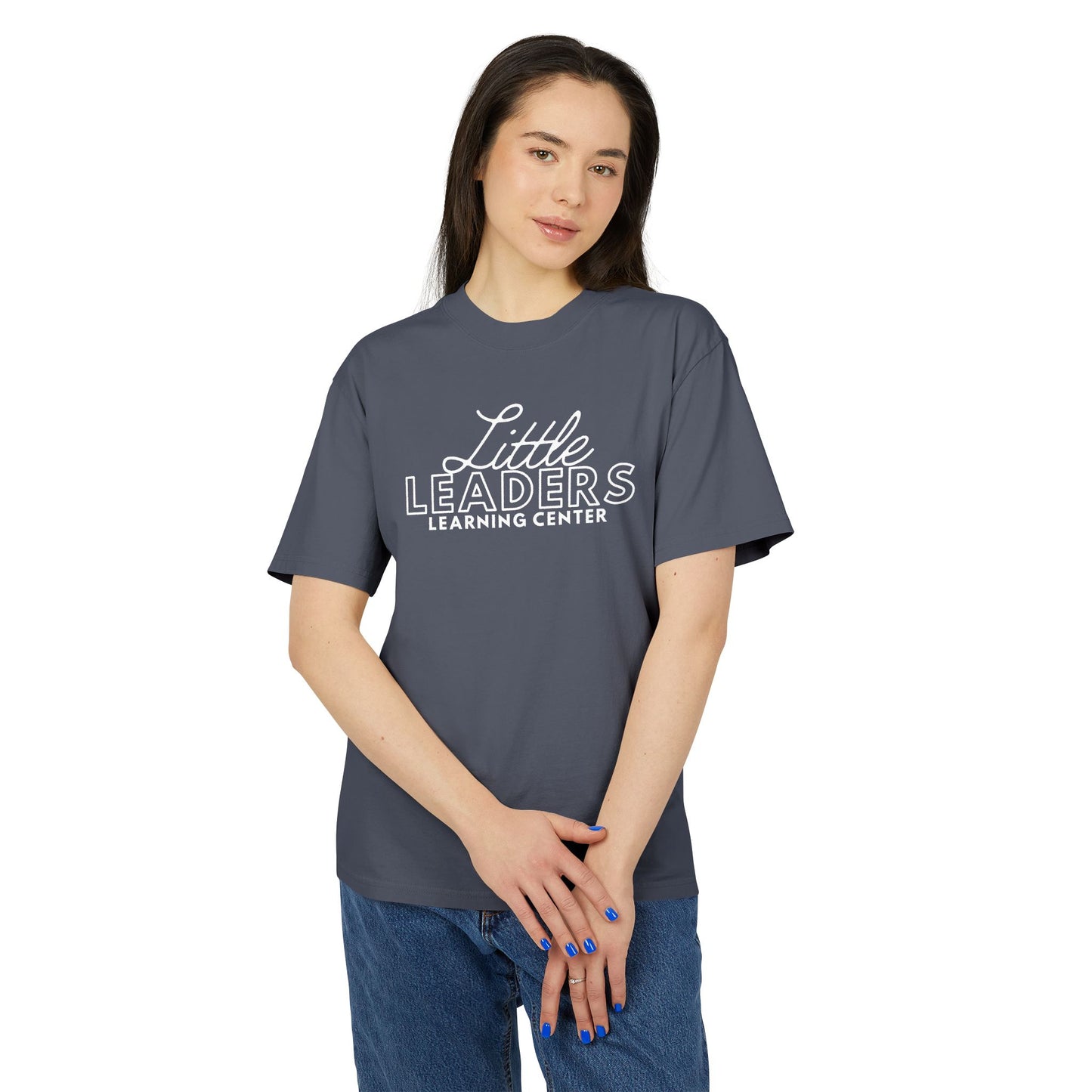 Little Leaders Learning Center Unisex Heavy Faded Tee