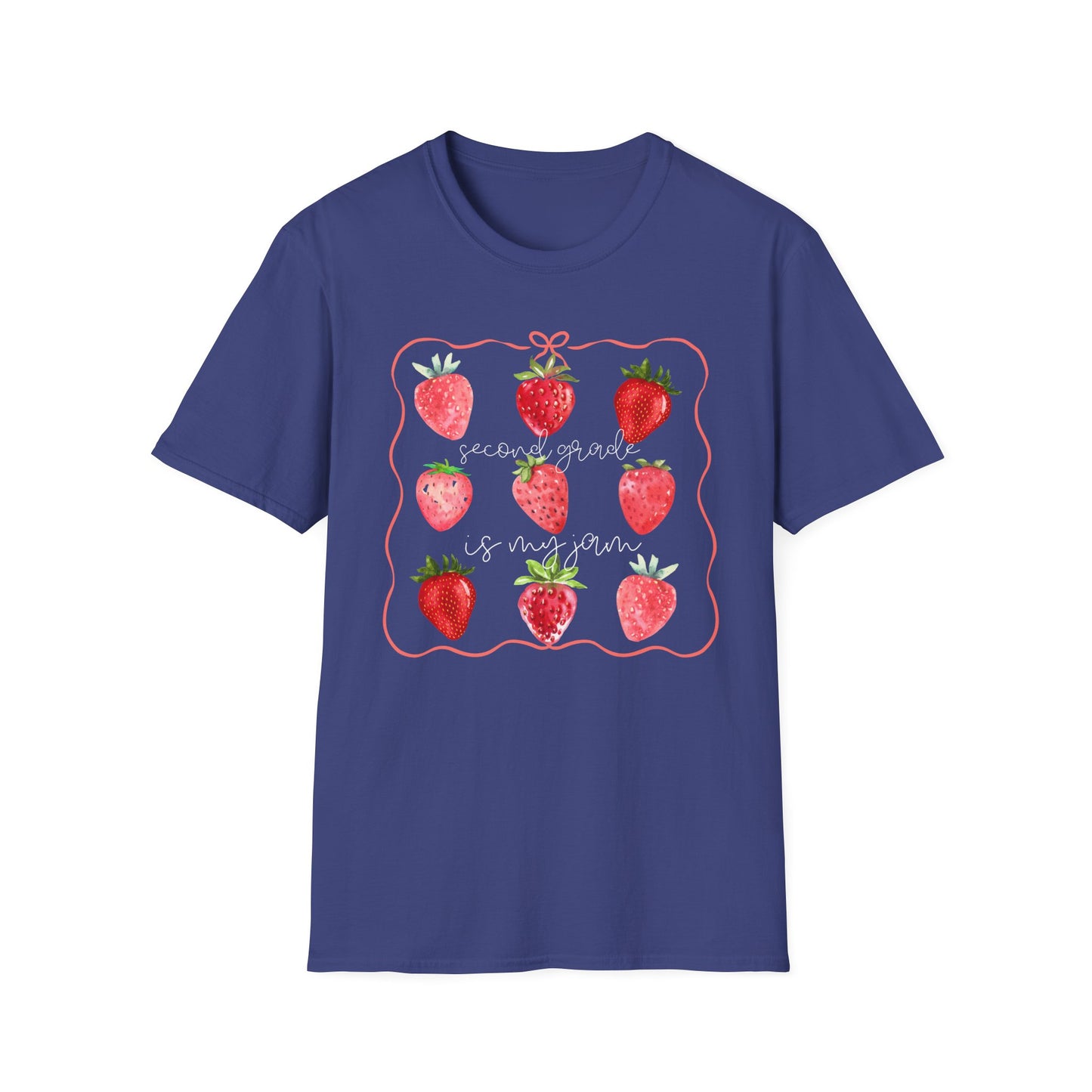 2nd Grade is my Jam- Unisex Softstyle T-Shirt- Back to School