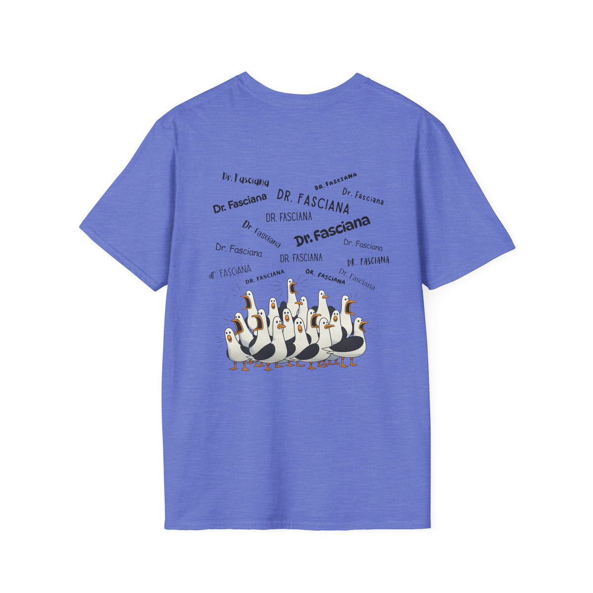 Dr. Fasciana- Seagull Crew Graphic T-Shirt — Personalized
