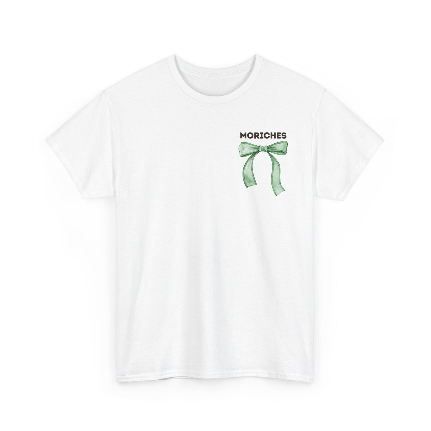 Moriches Social Worker and Bows- Unisex Heavy Cotton Tee with Bow Design