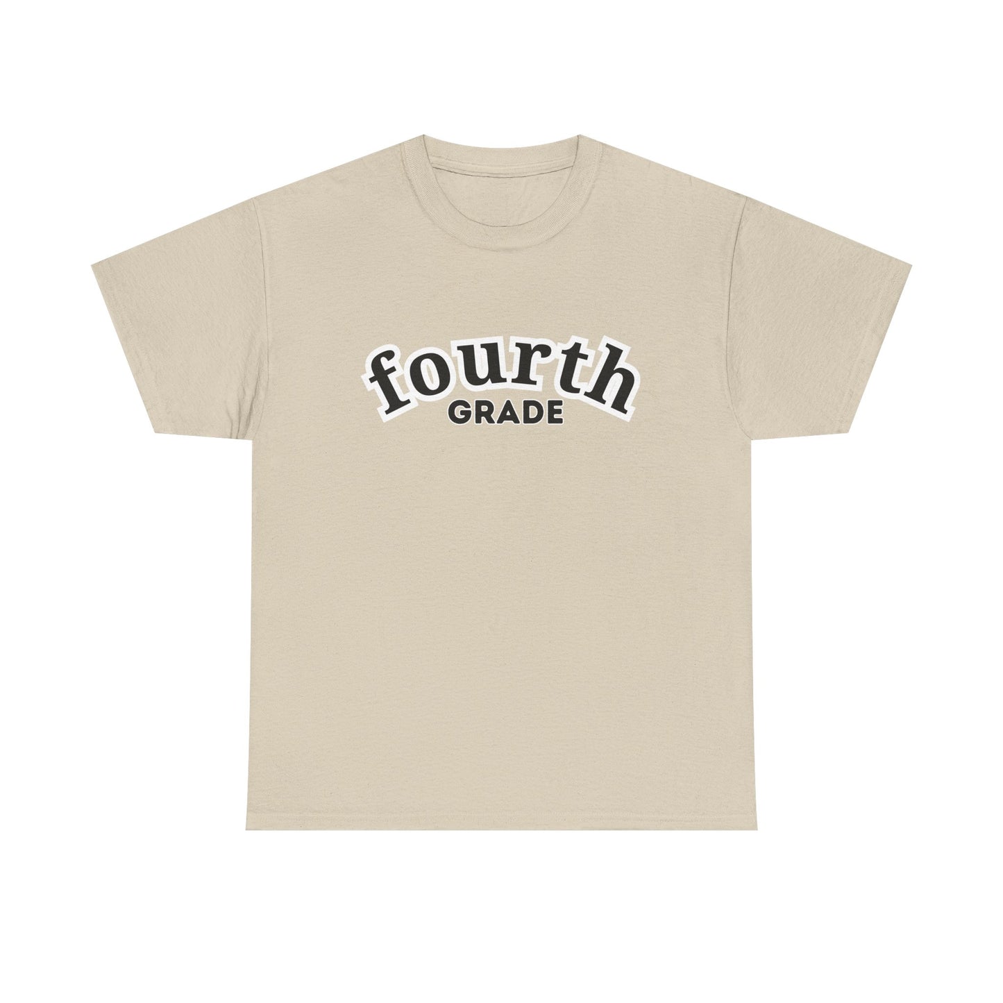 Teacher Tee - 4th Grade Teacher Unisex Heavy Cotton Tee