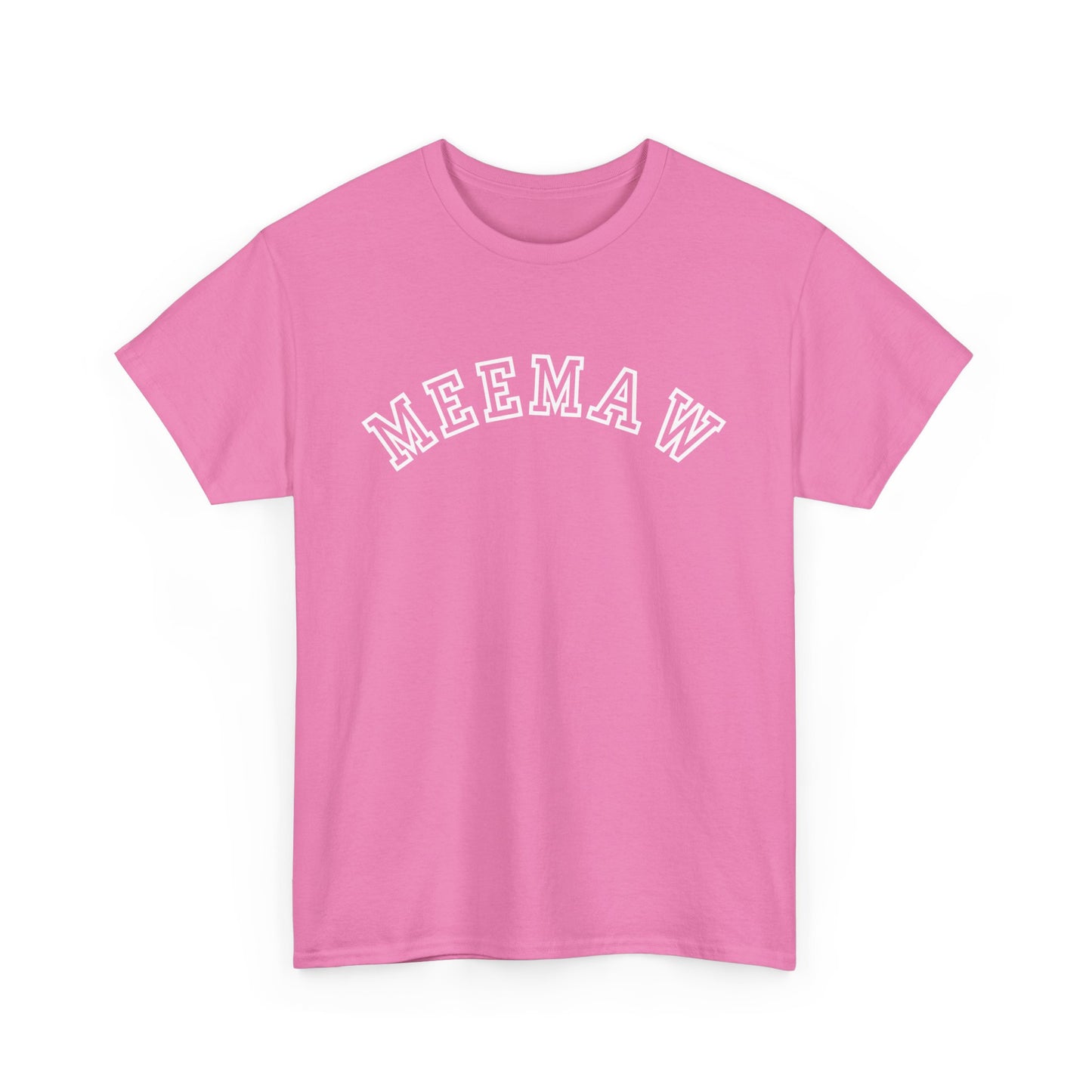 Meemaw- Unisex Heavy Cotton Tee - Comfortable Everyday Wear- Motherhood