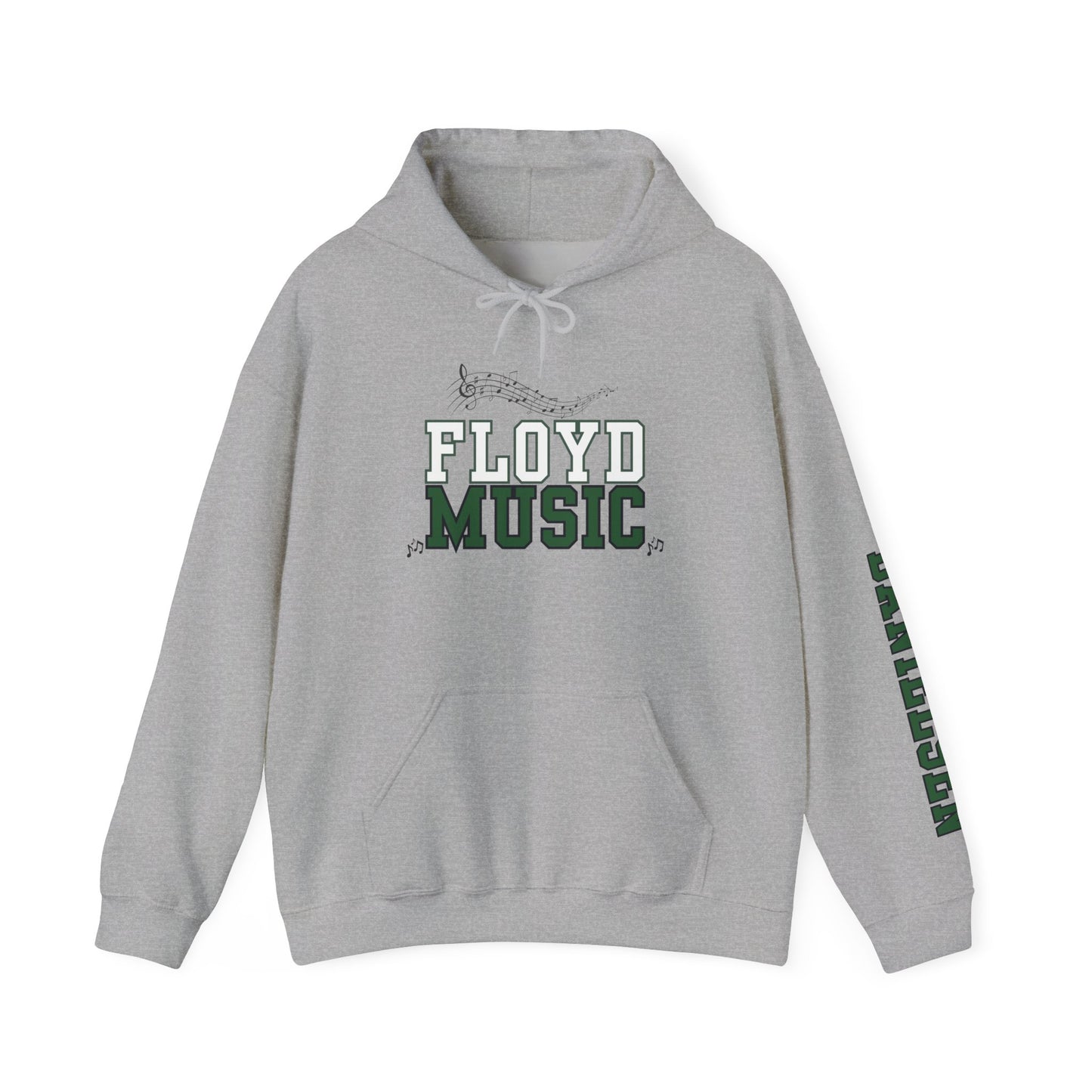 Danielsen- Floyd Music Heavy Cotton Tee - "Music is the Soundtrack of Your Life" Unisex T-Shirt- Personalized