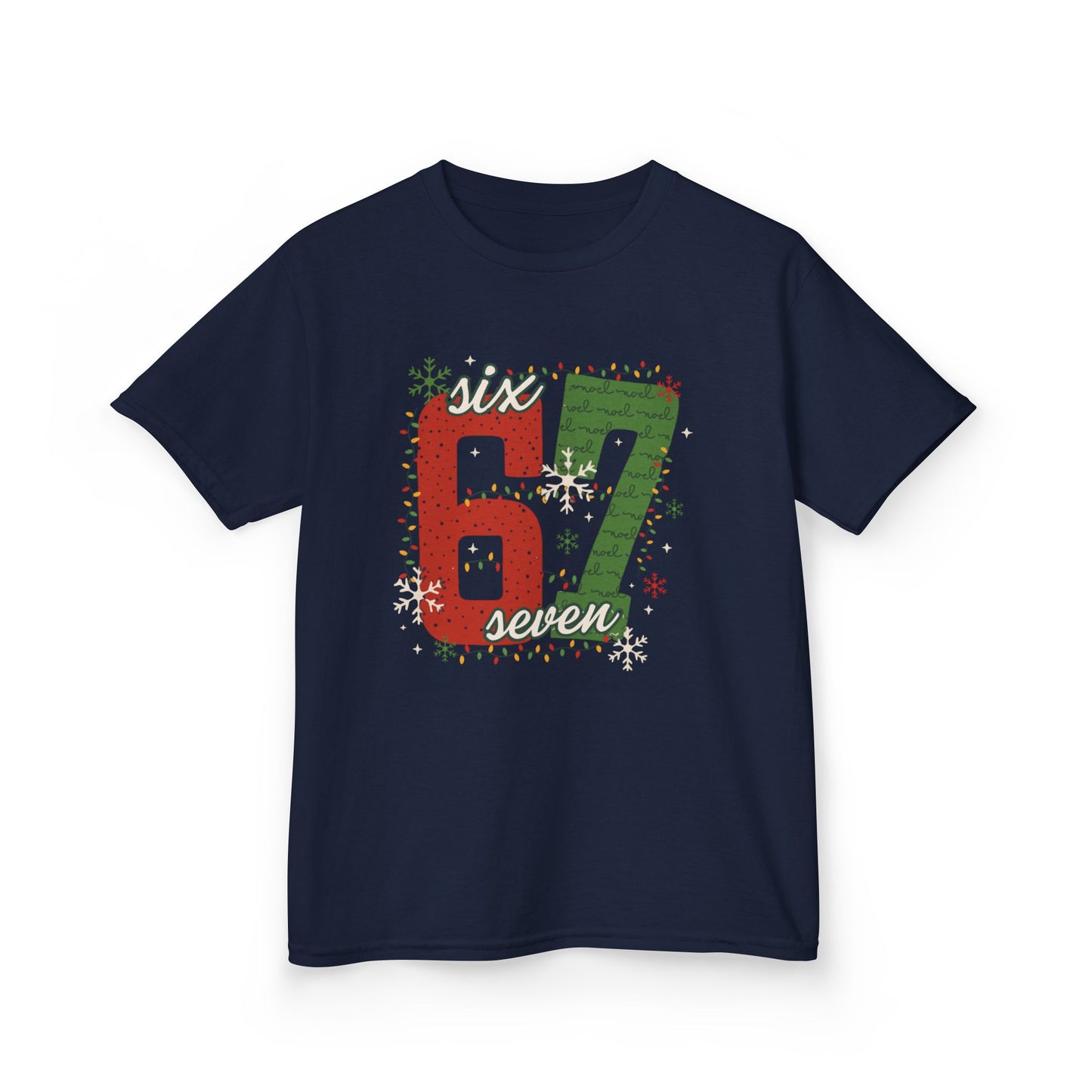 Kids '67' Christmas Number Graphic Tee — Youth- Christmas