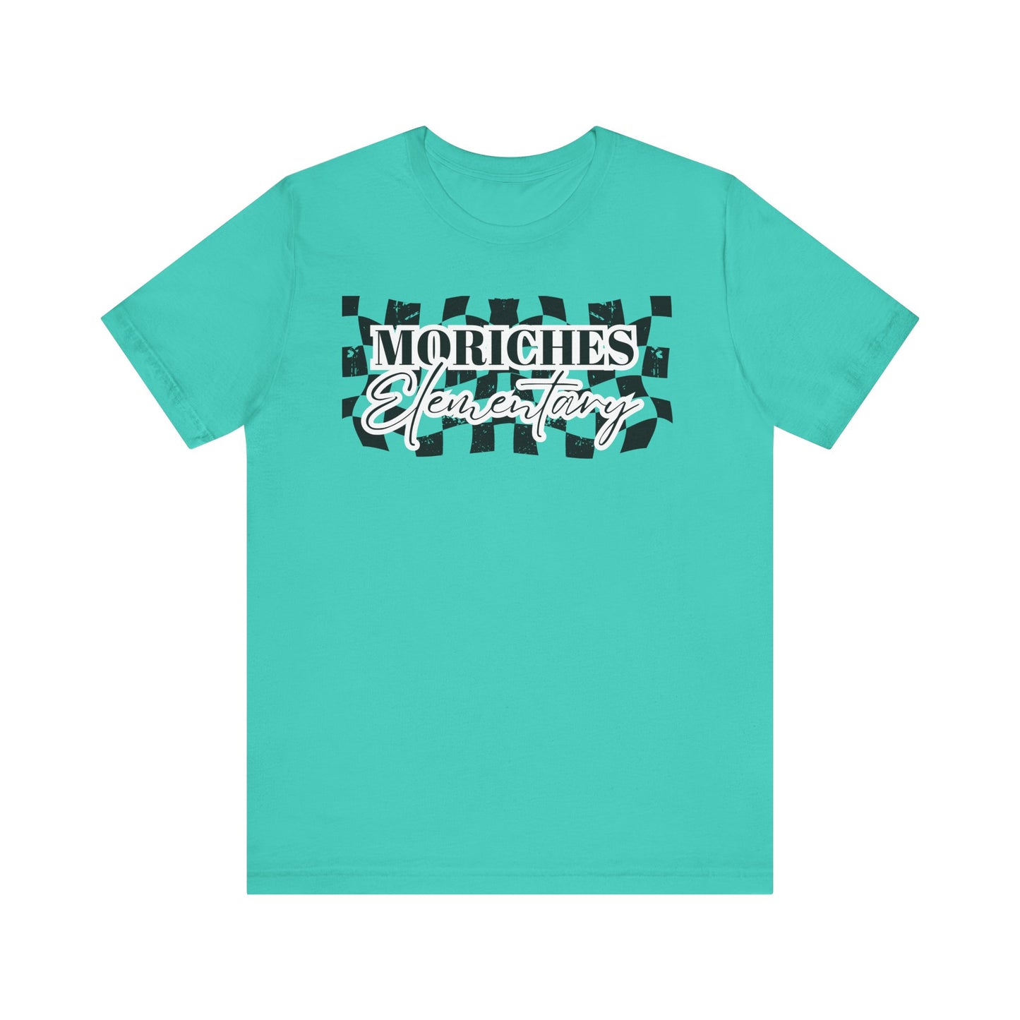 Moriches Checkered Logo Unisex Jersey Tee