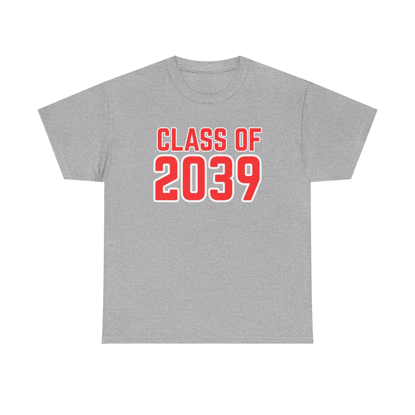 Class of 2039 Unisex Heavy Cotton Tee- Back to School- Grow With Me