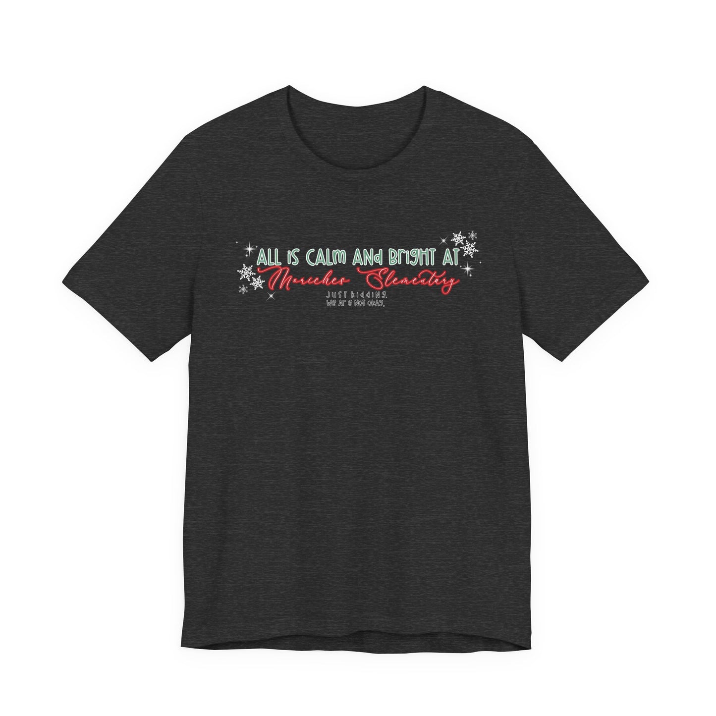 All is calm at Moriches— Christmas Unisex T‑Shirt