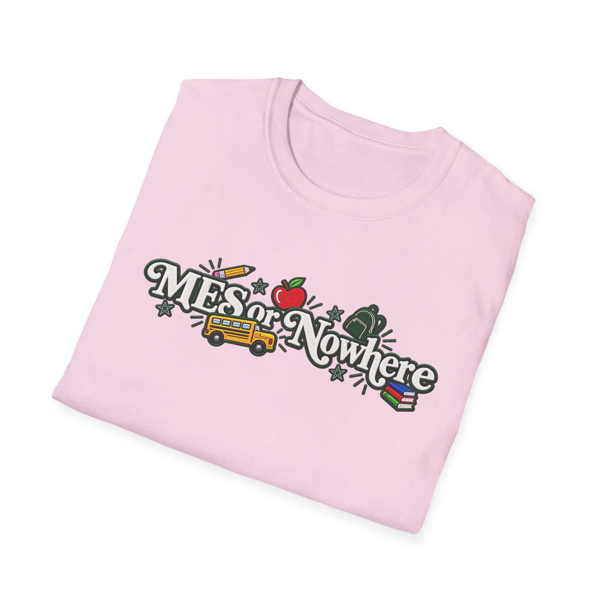 MES or Nowhere" - Moriches Softstyle T-Shirt