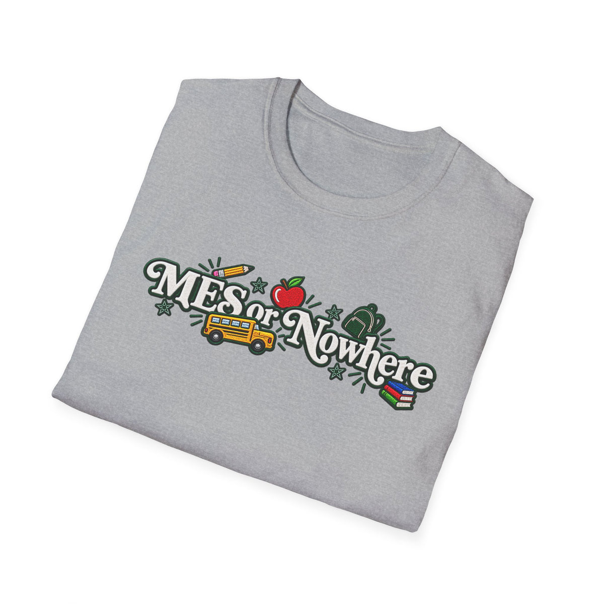 MES or Nowhere" - Moriches Softstyle T-Shirt
