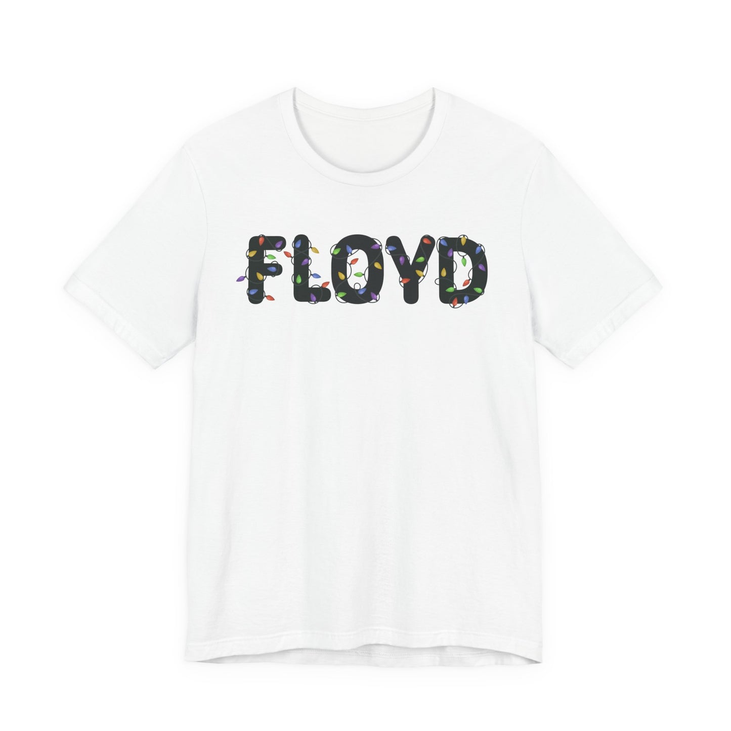 FLOYD in lights— Christmas Unisex T‑Shirt