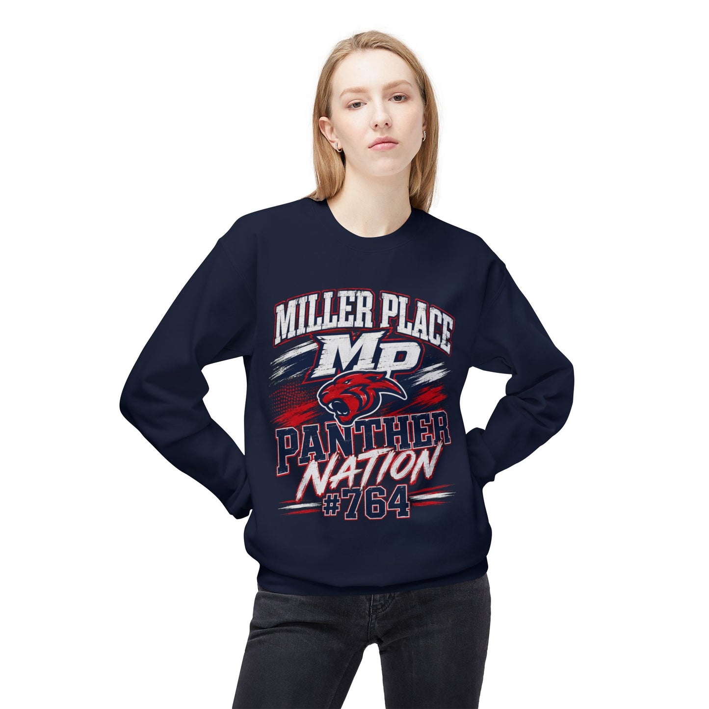 MP Football - Panther Nation Crewneck Sweatshirt