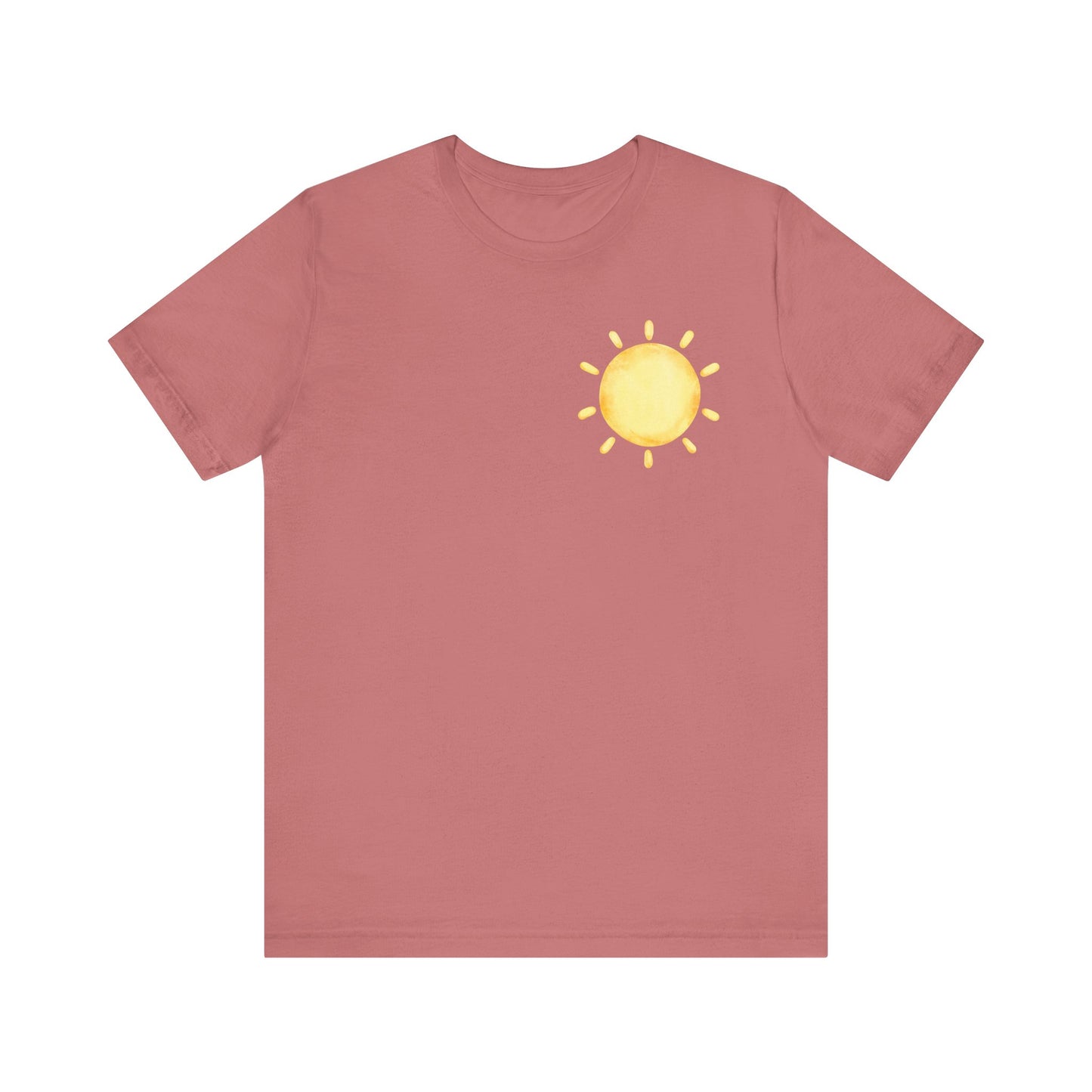 Sunny Vibes Tee - Here Comes the Sun, Unisex Tee, Summer T-Shirt