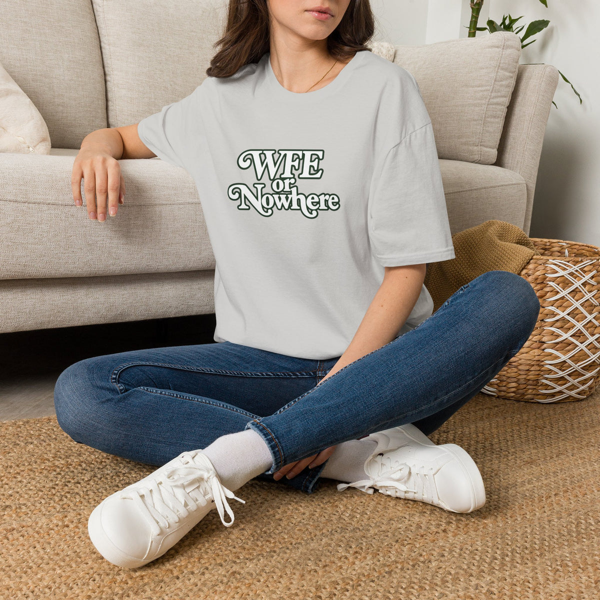 "WFE or Nowhere" -PLAIN- Softstyle T-Shirt