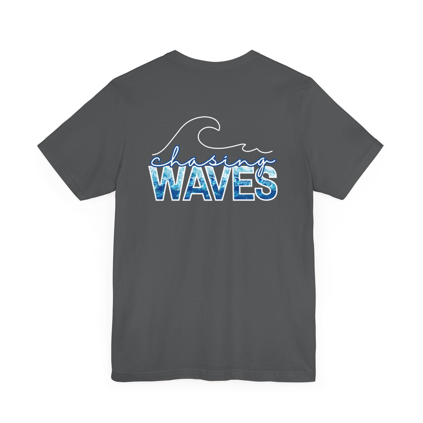 Chasing Waves -- Unisex Summer Shirt, Beachwear, Vacation Top, Summer Nights Apparel