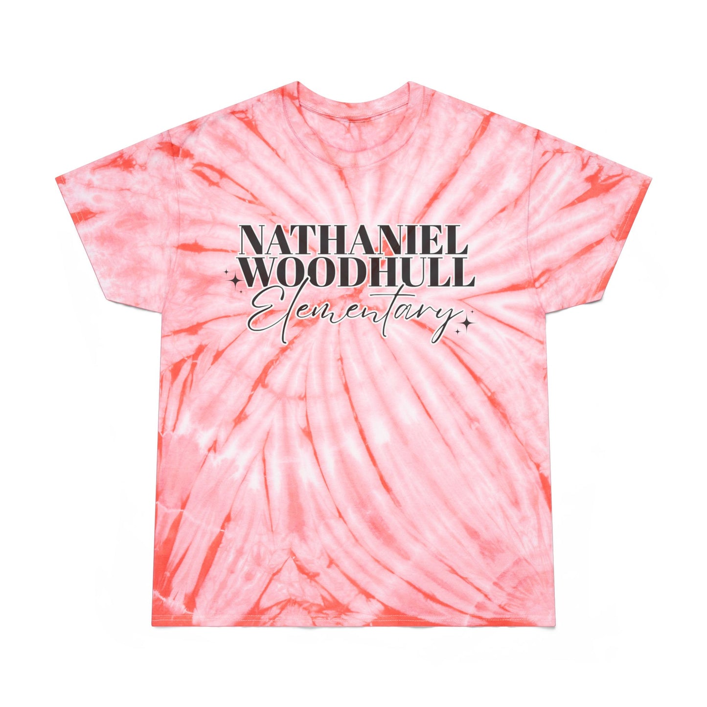 Woodhull Tie-Dye Tee, Fun Summer Shirt, Unique Gift, Vibrant Cyclone Style