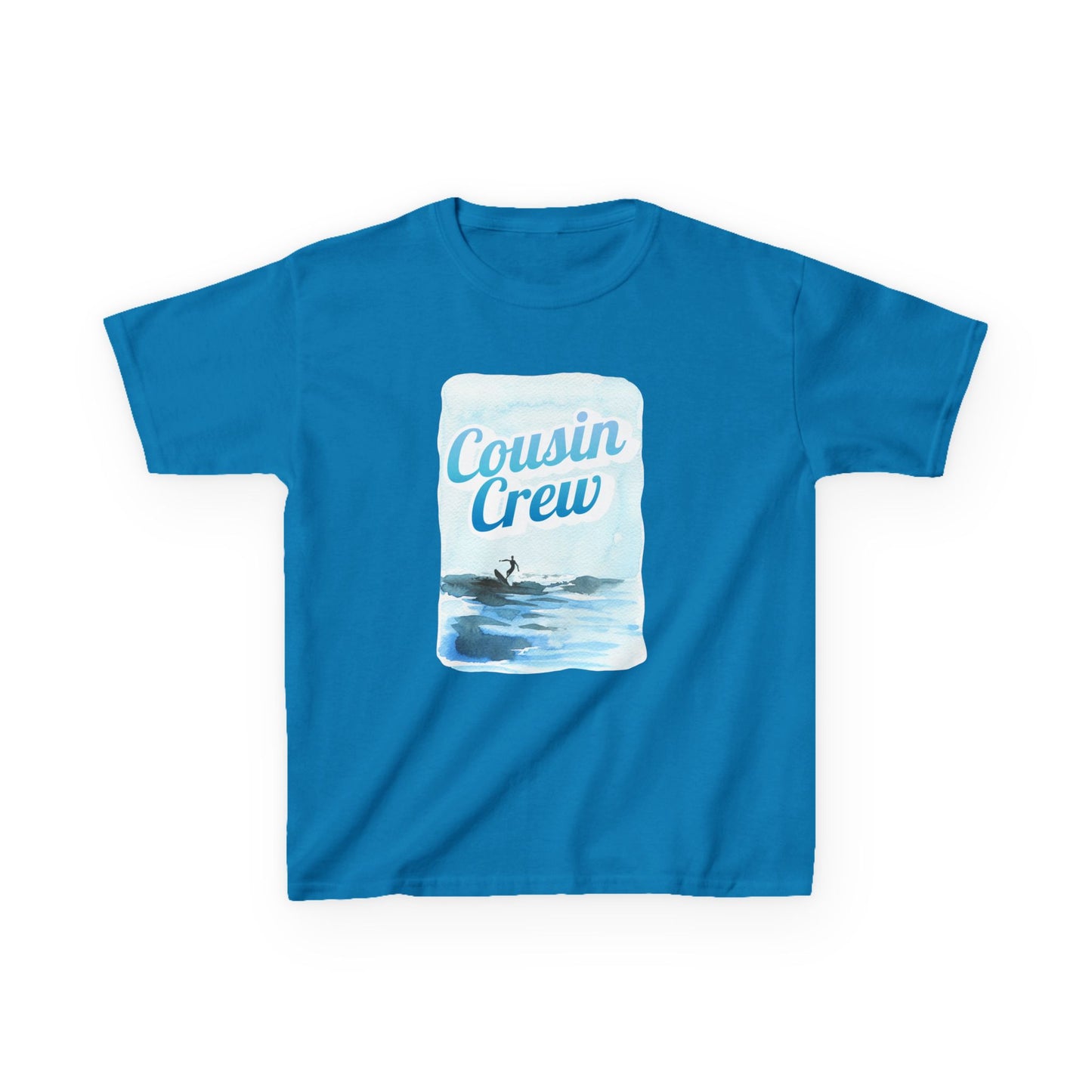 Cool Cousin Crew Kids Tee - Summer Fun, Family Gatherings, Beach Days, Mini Collection