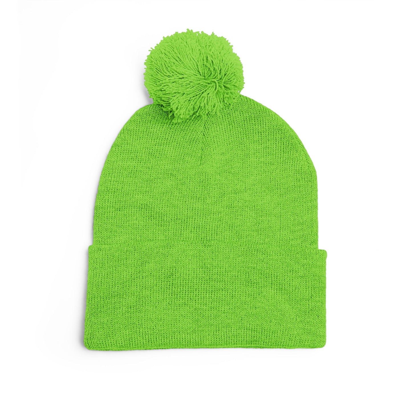 Grinchy Vibes — Embroidered Christmas Knit Cap