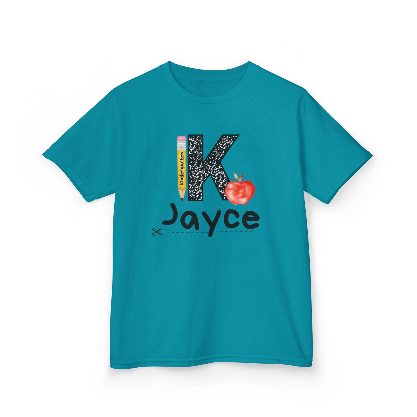 Jayce- Kindergarten- Personalized Kids Tee - Back to School