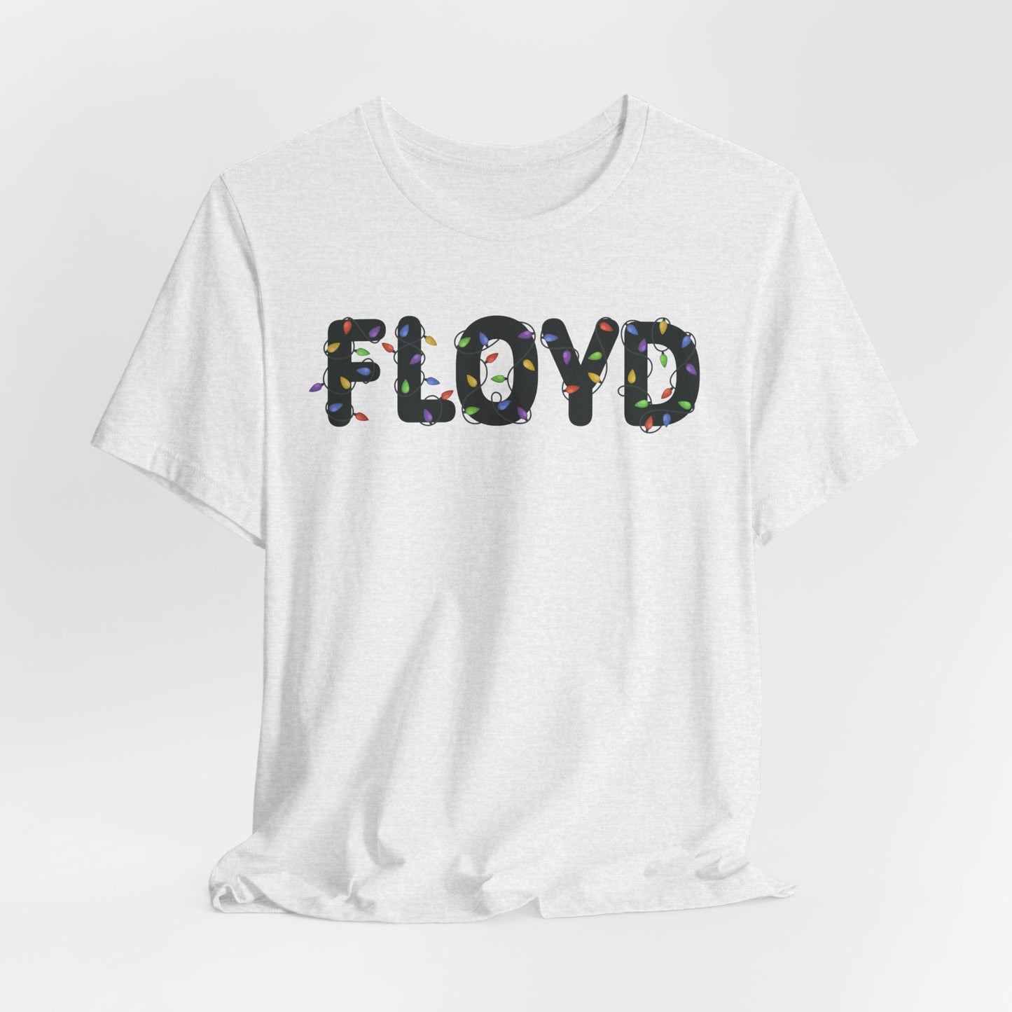 FLOYD in lights— Christmas Unisex T‑Shirt