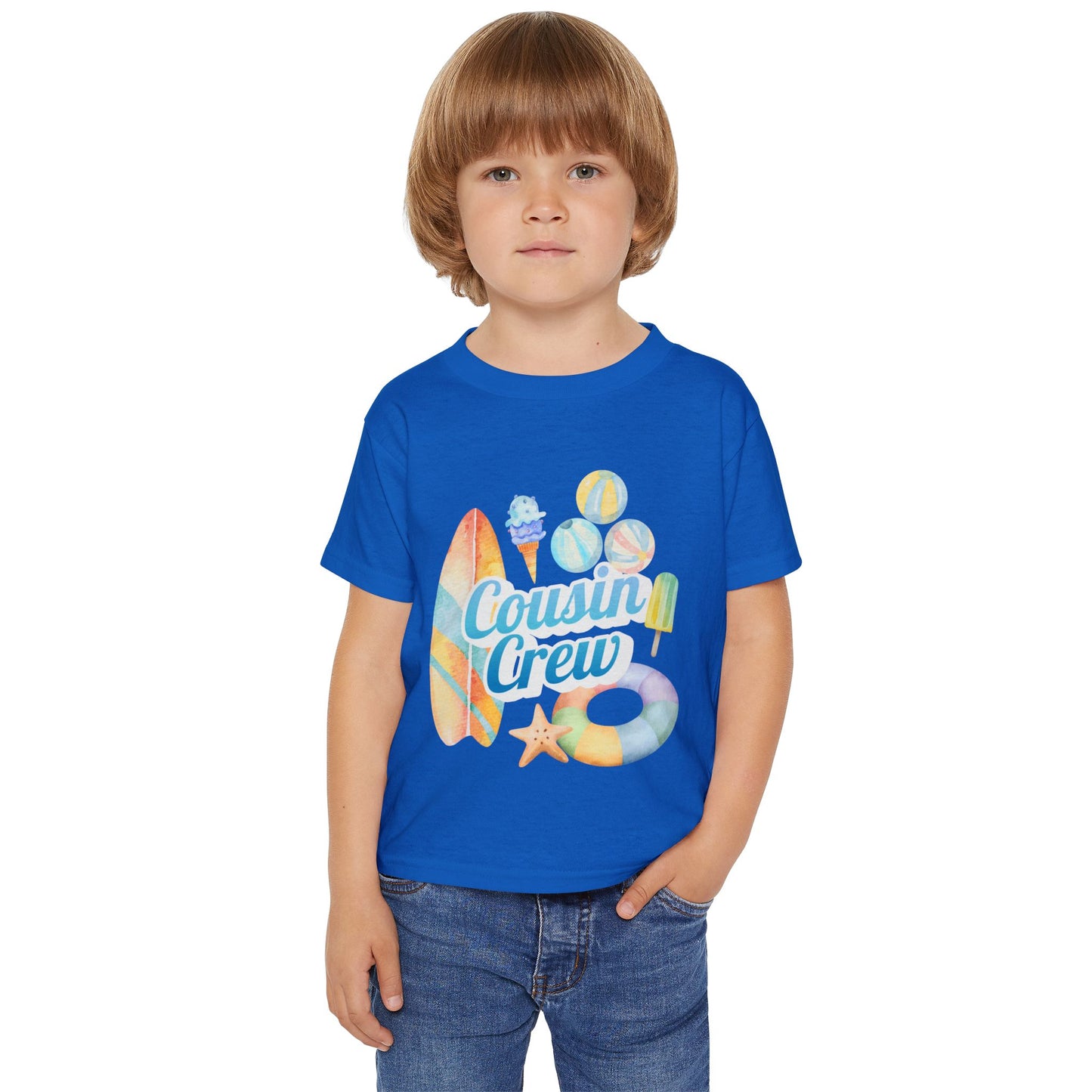Cousin Crew Toddler T-shirt, Summer Shirt, Kids Vacation Tee, Mini Collection