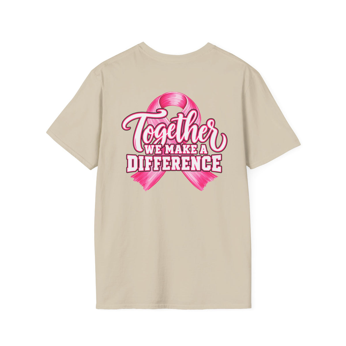 Woodhull-Breast Cancer Awareness Tee, Unisex Softstyle T-Shirt