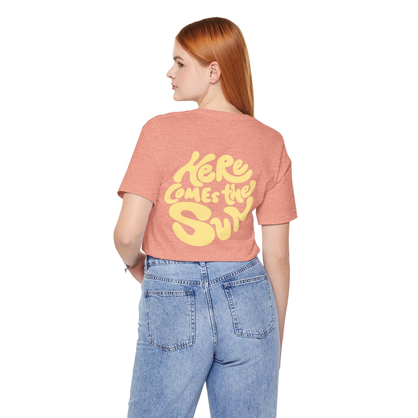 Sunny Vibes Tee - Here Comes the Sun, Unisex Tee, Summer T-Shirt