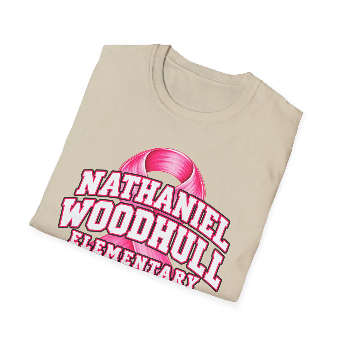 Woodhull-Breast Cancer Awareness Tee, Unisex Softstyle T-Shirt