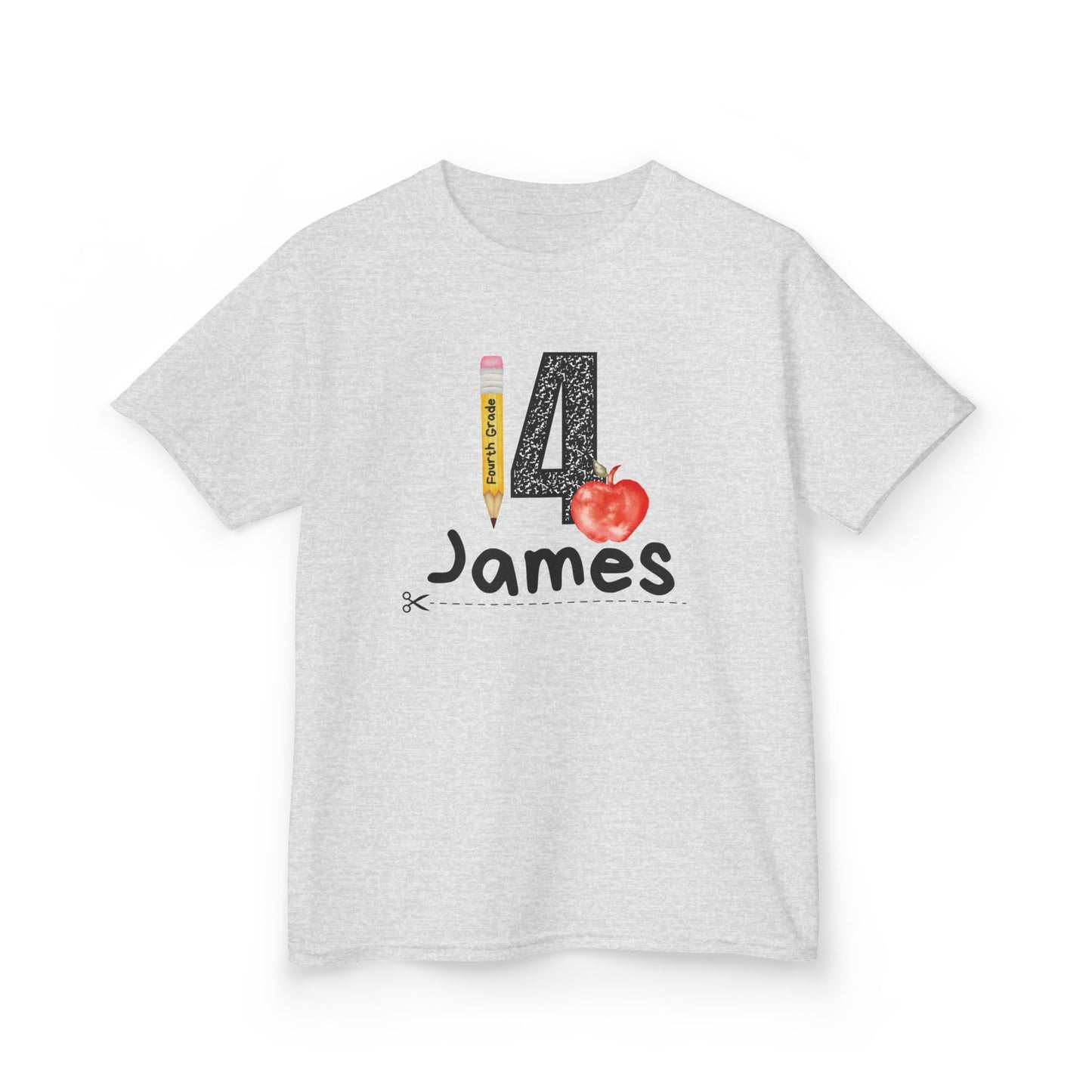 4th Grade- Personalized Kids Tee - Back to School