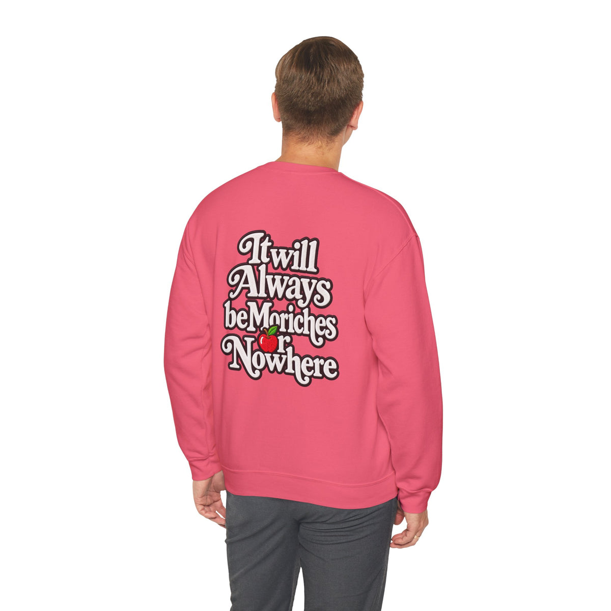 "MES or Nowhere w/ School Things" - Moriches Crewneck Sweatshirt